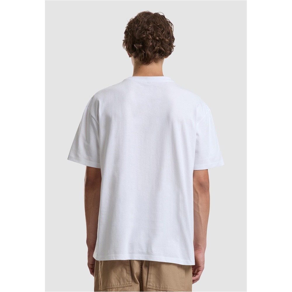 Mister Tee - Italia Stripes Oversize Herren TShirt - Weiß